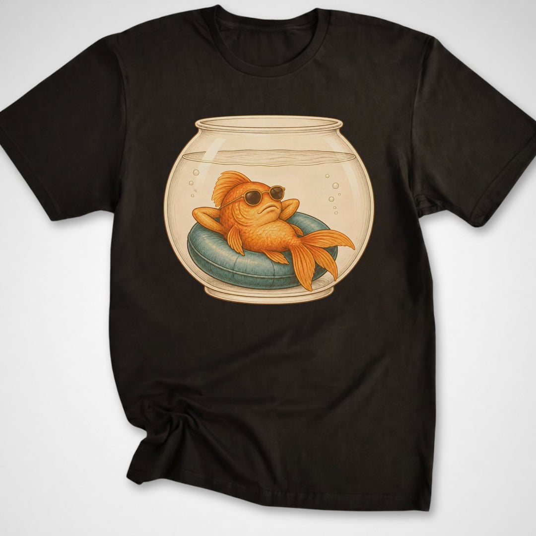 Fishbowl Kinda Fine T-Shirt - Funny BBQ Graphic Tee - Gift for BBQ Lovers - Unisex