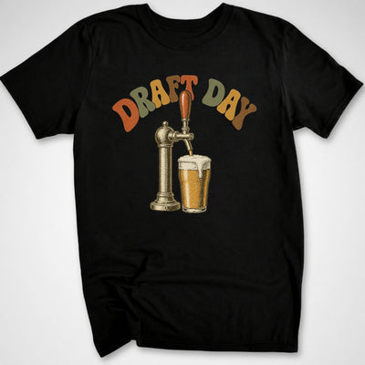 Draft Day T-Shirt - Funny BBQ Graphic Tee - Gift for BBQ Lovers - Unisex