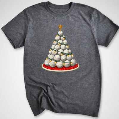 Golf Ball Tree T-Shirt - Funny BBQ Graphic Tee - Gift for BBQ Lovers - Unisex
