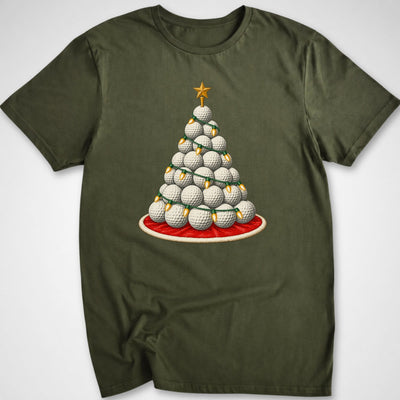 Golf Ball Tree T-Shirt - Funny BBQ Graphic Tee - Gift for BBQ Lovers - Unisex