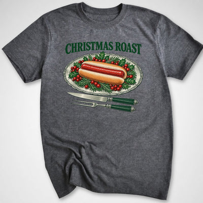 Christmas Roast T-Shirt - Funny BBQ Graphic Tee - Gift for BBQ Lovers - Unisex