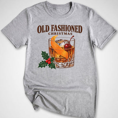 Old Fashioned Christmas T-Shirt - Funny BBQ Graphic Tee - Gift for BBQ Lovers - Unisex
