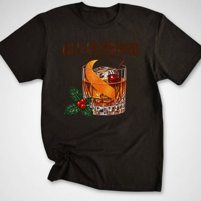 Old Fashioned Christmas T-Shirt - Funny BBQ Graphic Tee - Gift for BBQ Lovers - Unisex