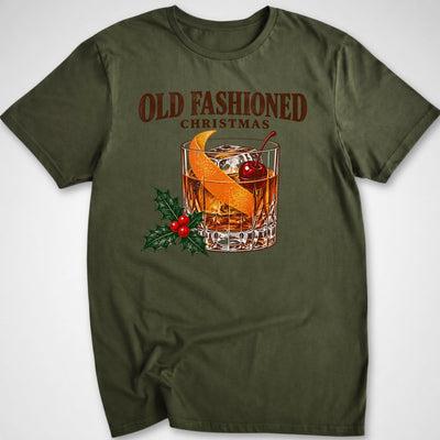 Old Fashioned Christmas T-Shirt - Funny BBQ Graphic Tee - Gift for BBQ Lovers - Unisex