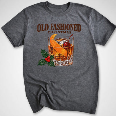 Old Fashioned Christmas T-Shirt - Funny BBQ Graphic Tee - Gift for BBQ Lovers - Unisex