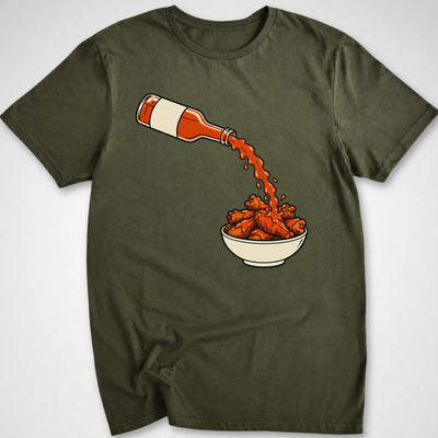 Buffalo Pour T-Shirt - Funny BBQ Graphic Tee - Gift for BBQ Lovers - Unisex