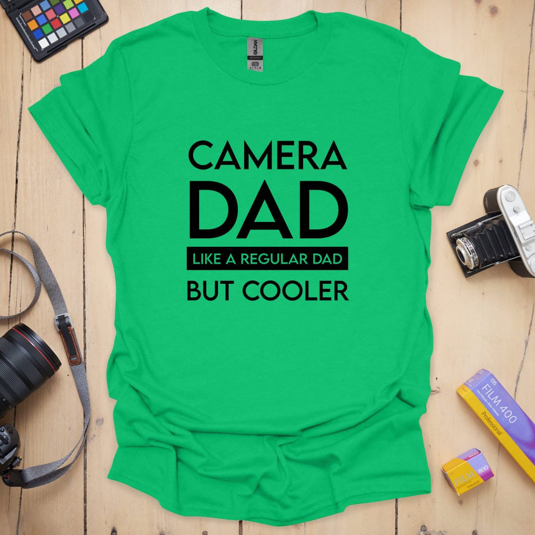 Camera Dad T-Shirt - Photography Graphic Tee - Gift for Photographers - Unisex