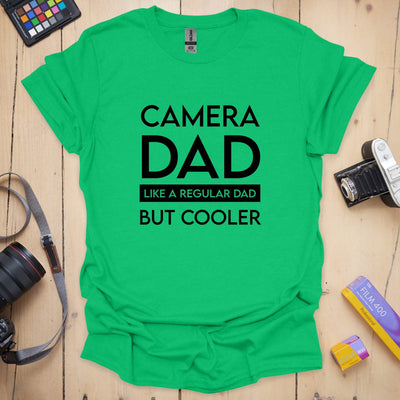 Camera Dad T-Shirt - Photography Graphic Tee - Gift for Photographers - Unisex