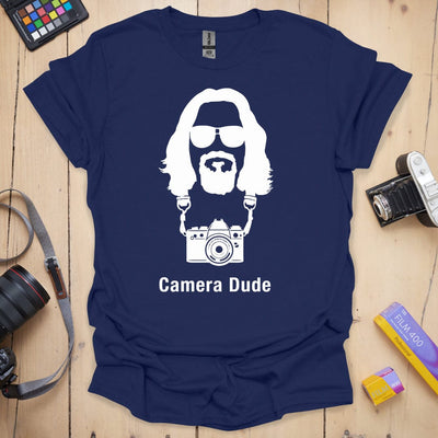 Camera Dude T-Shirt - Photography Graphic Tee - Gift for Photographers - Unisex