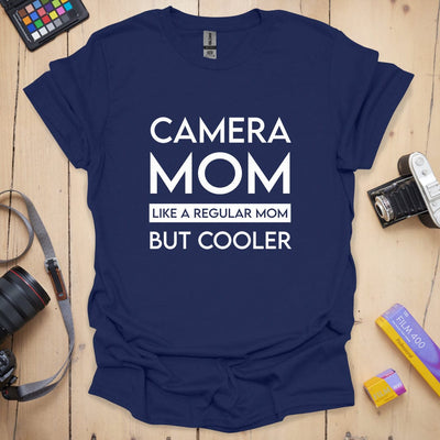 Camera Mom T-Shirt - Photography Graphic Tee - Gift for Photographers - Unisex