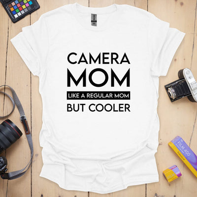 Camera Mom T-Shirt - Photography Graphic Tee - Gift for Photographers - Unisex