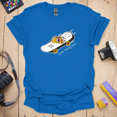 Action Photographer T-Shirt - Graphic Tee - Gift for Photographers - Unisex
