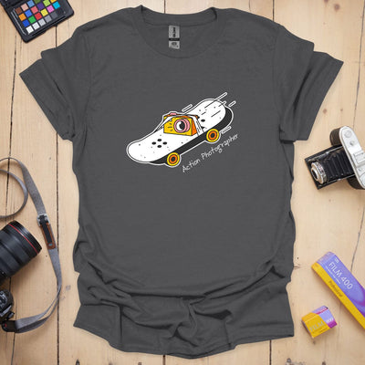 Action Photographer T-Shirt - Graphic Tee - Gift for Photographers - Unisex