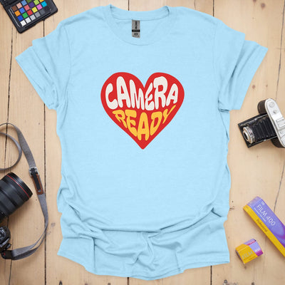 Camera Ready T-Shirt - Photography Graphic Tee - Gift for Photographers - Unisex