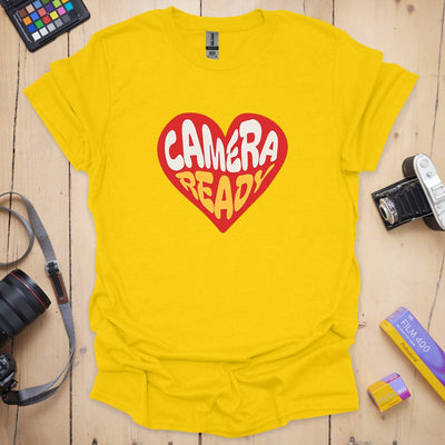 Camera Ready T-Shirt - Photography Graphic Tee - Gift for Photographers - Unisex