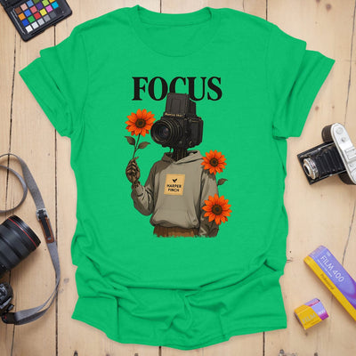 Focus Protocol T-Shirt - Photography Graphic Tee - Gift for Photographers - Unisex