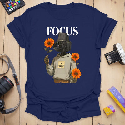 Focus Protocol T-Shirt - Photography Graphic Tee - Gift for Photographers - Unisex