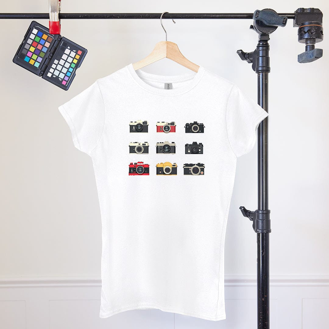 Lineup Women's T-Shirt - Photography Graphic Tee - Gift for Photographers