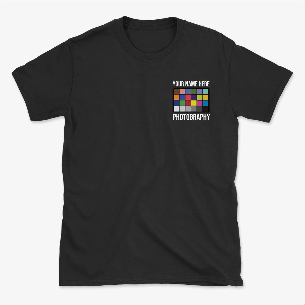 Custom Calibrated Badge T-Shirt - Photography Graphic Tee - Gift for Photographers - Unisex