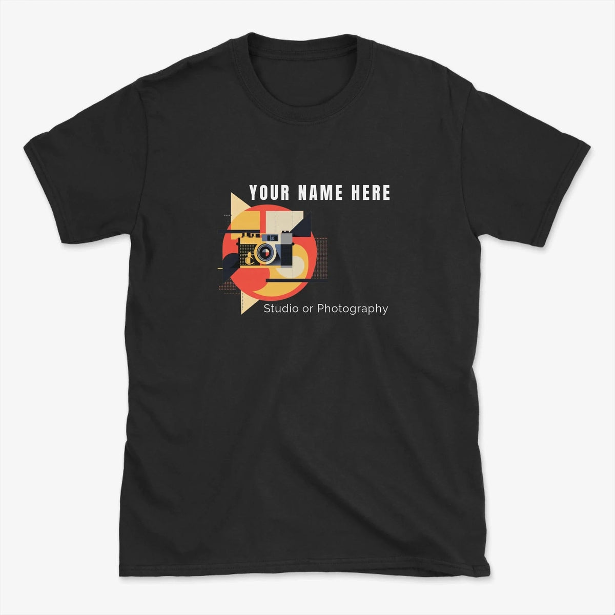 Custom Bauhaus T-Shirt - Photography Graphic Tee - Gift for Photographers - Unisex