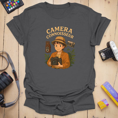 Connoisseur T-Shirt - Photography Graphic Tee - Gift for Photographers - Unisex