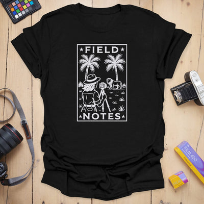 Field Note T-Shirt - Photography Graphic Tee - Gift for Photographers - Unisex