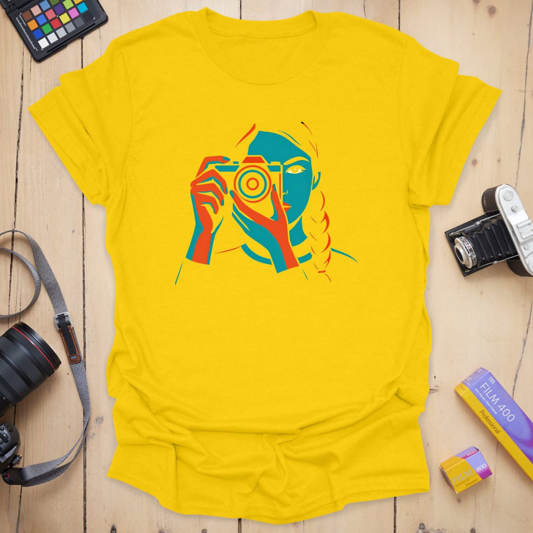 Framed T-Shirt - Photography Graphic Tee - Gift for Photographers - Unisex