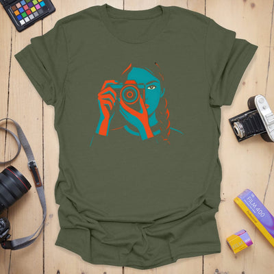 Framed T-Shirt - Photography Graphic Tee - Gift for Photographers - Unisex