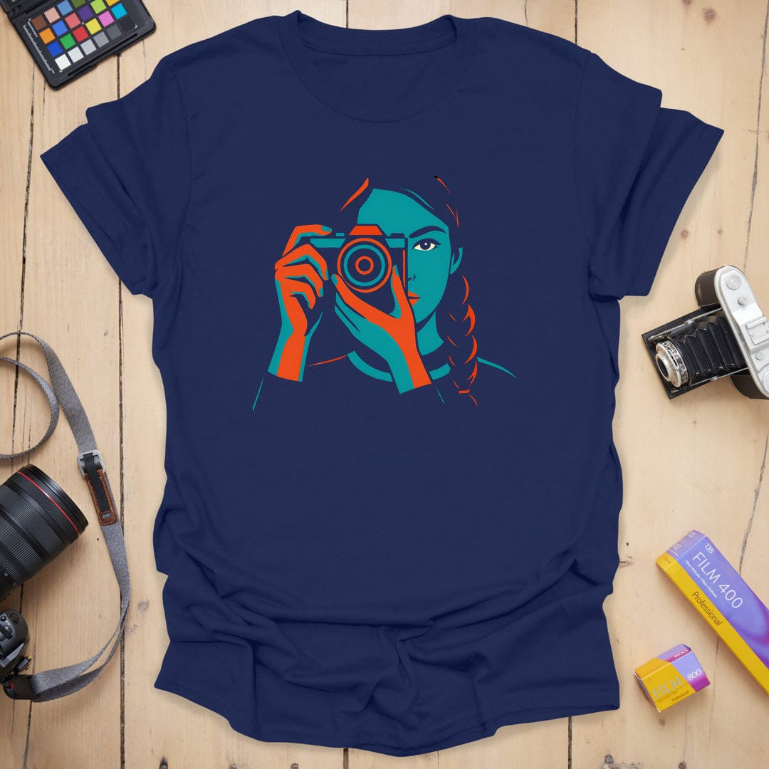 Framed T-Shirt - Photography Graphic Tee - Gift for Photographers - Unisex