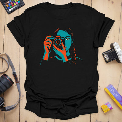 Framed T-Shirt - Photography Graphic Tee - Gift for Photographers - Unisex
