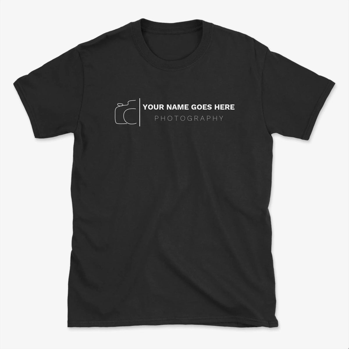 Custom Modern T-Shirt - Photography Graphic Tee - Gift for Photographers - Unisex