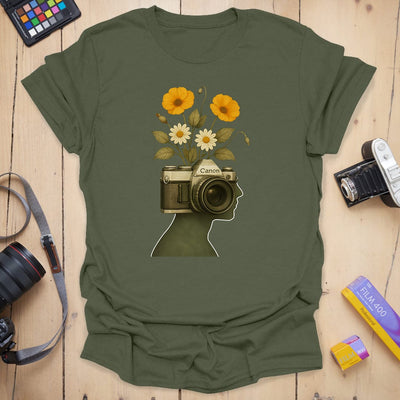 AE-1 Abstract T-Shirt - Photography Graphic Tee - Gift for Photographers - Unisex