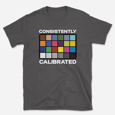Consistently Calibrated T-Shirt - Photography Graphic Tee - Gift for Photographers - Unisex