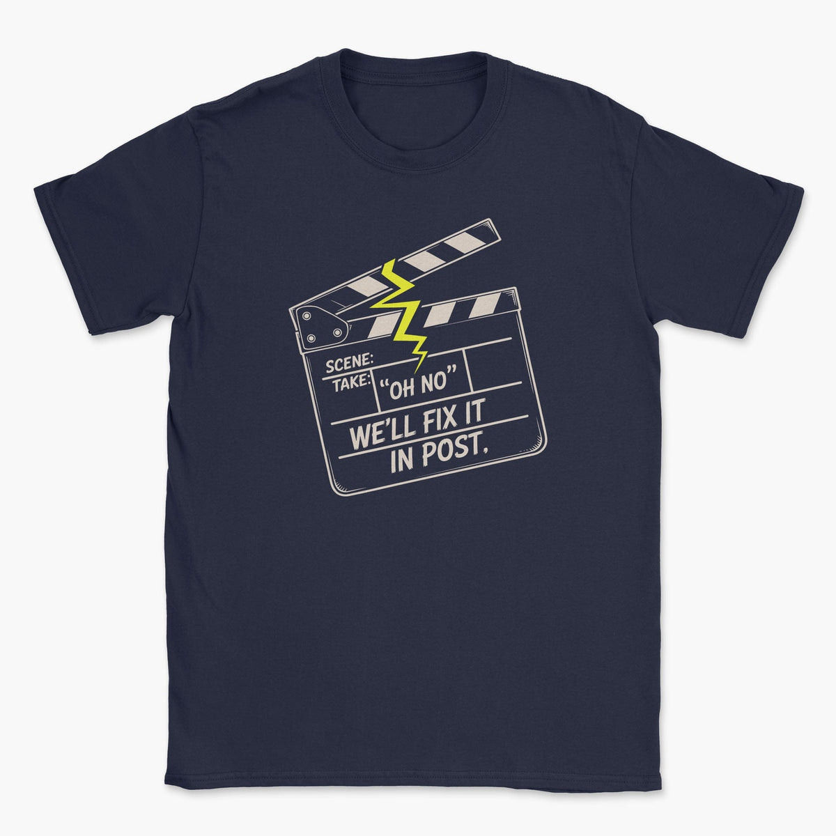 Fix it Clapper T-Shirt - Photography Graphic Tee - Gift for Photographers - Unisex