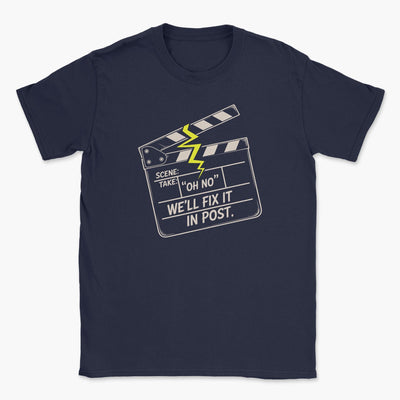 Fix it Clapper T-Shirt - Photography Graphic Tee - Gift for Photographers - Unisex