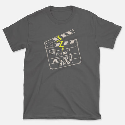 Fix it Clapper T-Shirt - Photography Graphic Tee - Gift for Photographers - Unisex