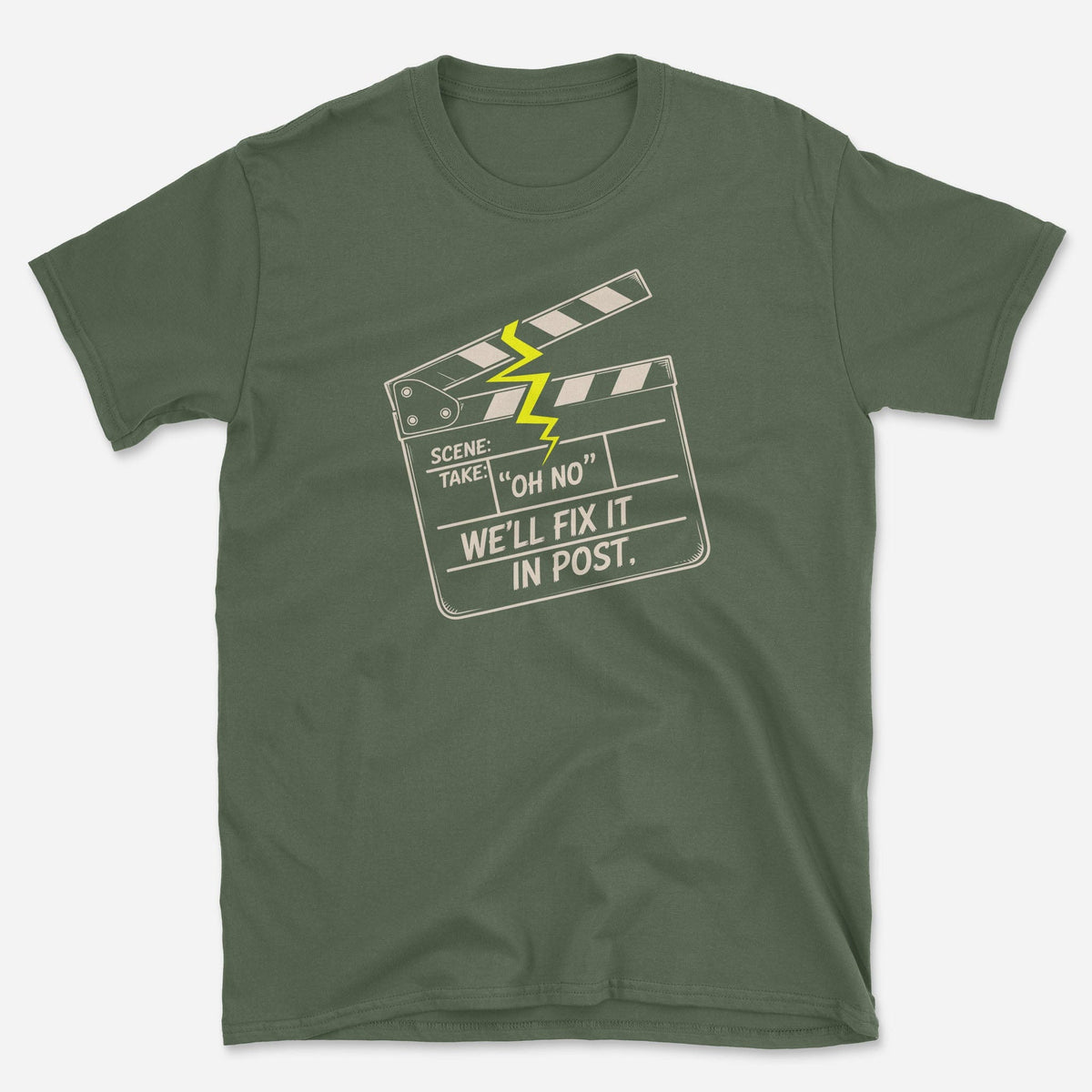 Fix it Clapper T-Shirt - Photography Graphic Tee - Gift for Photographers - Unisex