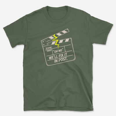 Fix it Clapper T-Shirt - Photography Graphic Tee - Gift for Photographers - Unisex