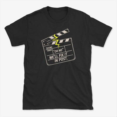 Fix it Clapper T-Shirt - Photography Graphic Tee - Gift for Photographers - Unisex