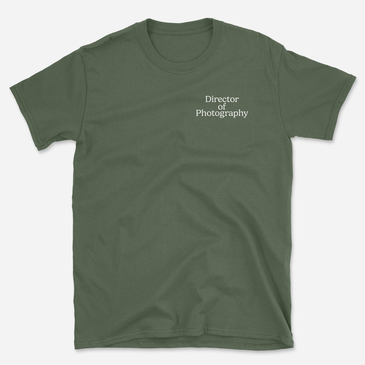DOP badge T-Shirt - Photography Graphic Tee - Gift for Photographers - Unisex