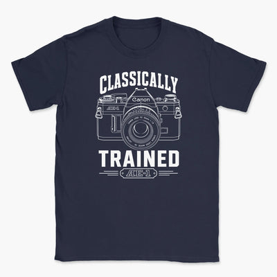 Classically Trained AE-1 T-Shirt - Photography Graphic Tee - Gift for Photographers - Unisex