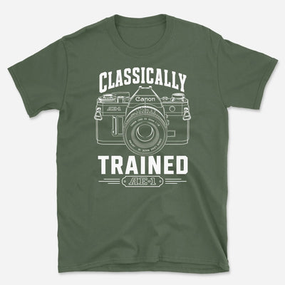 Classically Trained AE-1 T-Shirt - Photography Graphic Tee - Gift for Photographers - Unisex