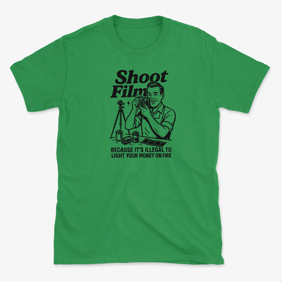 Burn Money T-Shirt - Photography Graphic Tee - Gift for Photographers - Unisex