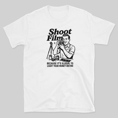 Burn Money T-Shirt - Photography Graphic Tee - Gift for Photographers - Unisex