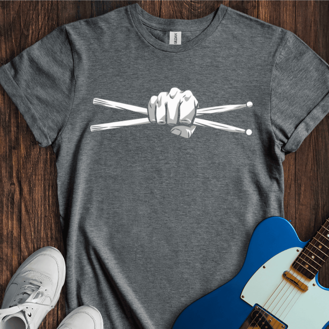 Double Fisting T-Shirt - Music Lover Graphic Tee - Gift for Music Lovers - Unisex