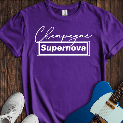 Champagne Supernova T-Shirt - Music Lover Graphic Tee - Gift for Music Lovers - Unisex