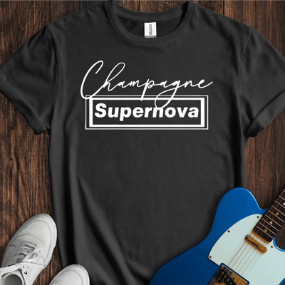 Champagne Supernova T-Shirt - Music Lover Graphic Tee - Gift for Music Lovers - Unisex