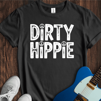 Dirty Hippie T-Shirt - Music Lover Graphic Tee - Gift for Music Lovers - Unisex