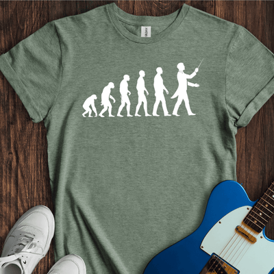 Evolution Of A Conductor T-Shirt - Music Lover Graphic Tee - Gift for Music Lovers - Unisex