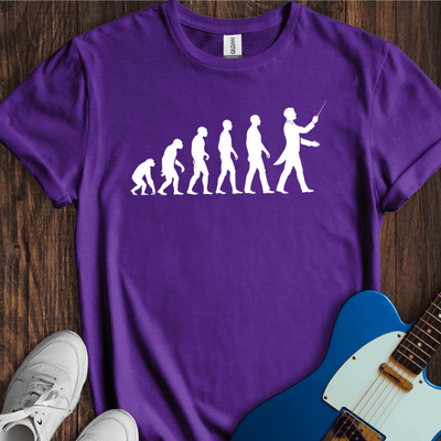 Evolution Of A Conductor T-Shirt - Music Lover Graphic Tee - Gift for Music Lovers - Unisex